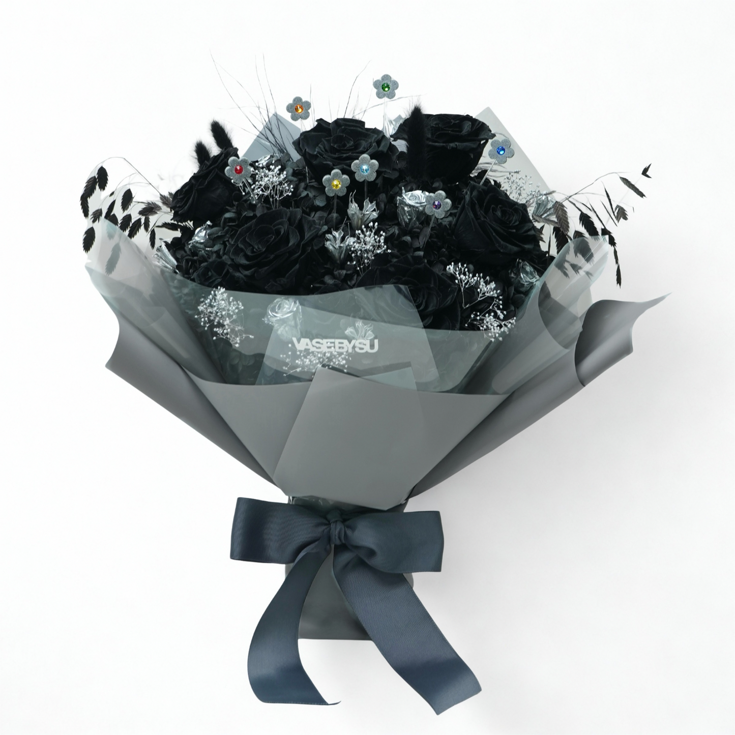 C-L.BLK02 (6 stems/7 crystals)