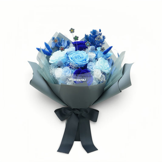 C-BLU02 (6 stems/7 crystals)